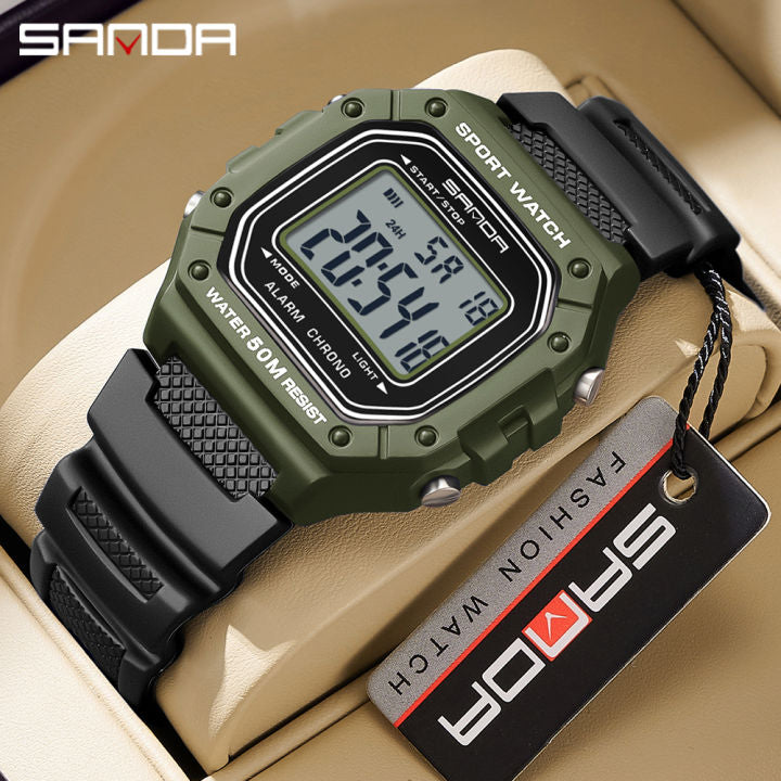 SANDA 2156 Digital Military Watch
